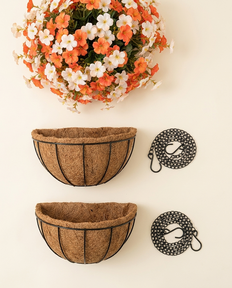 Peach & Cream: pair on the porch