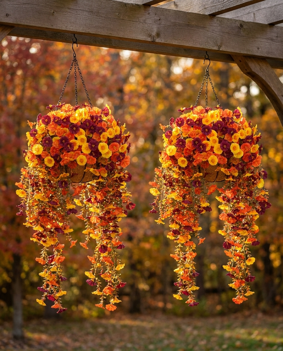 Ember Trail: pair under the pergola