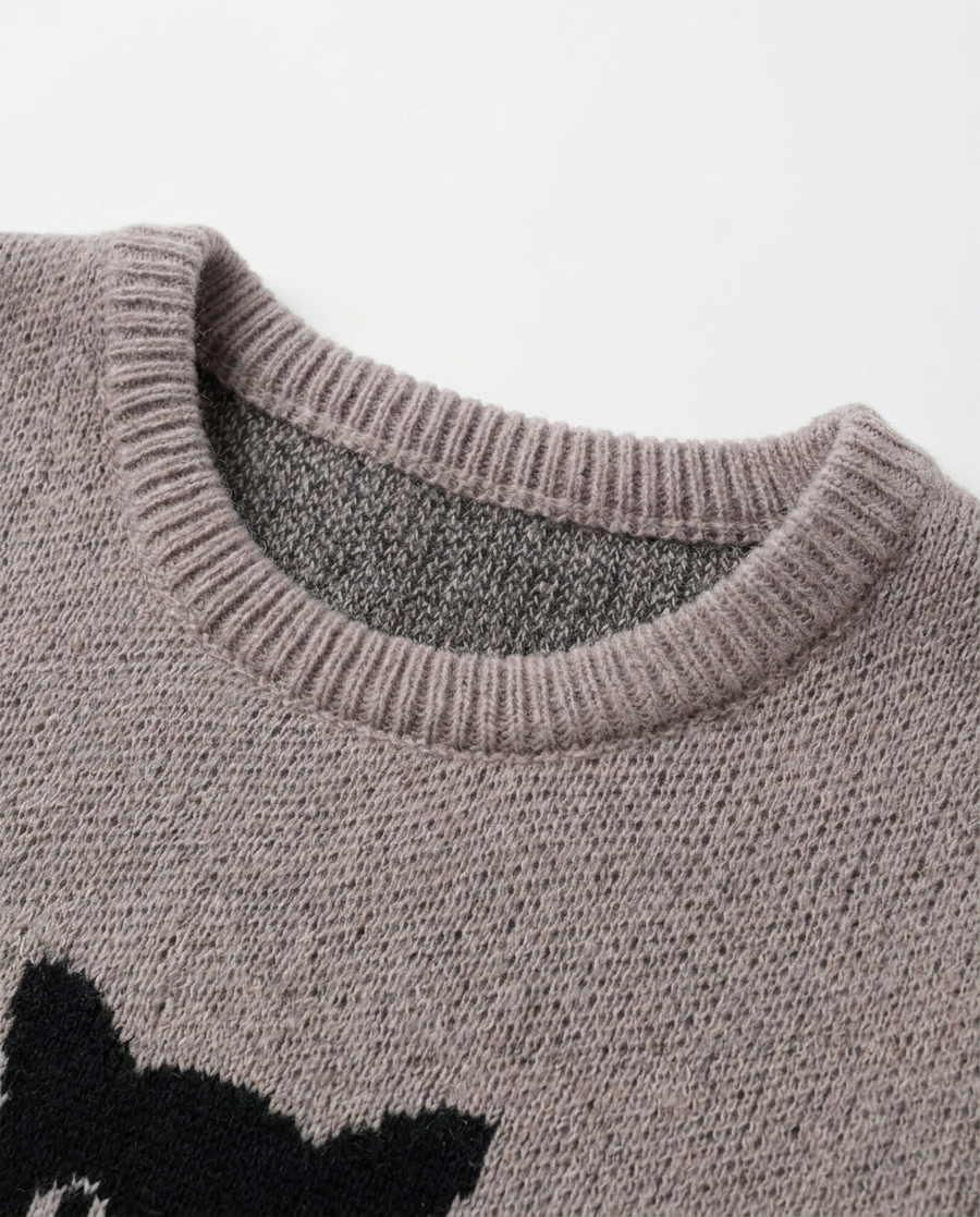 Soot & Oat Cat Sweater