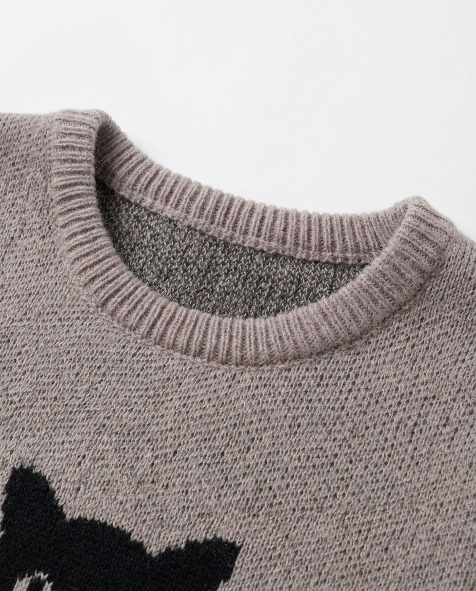Soot & Oat Cat Sweater