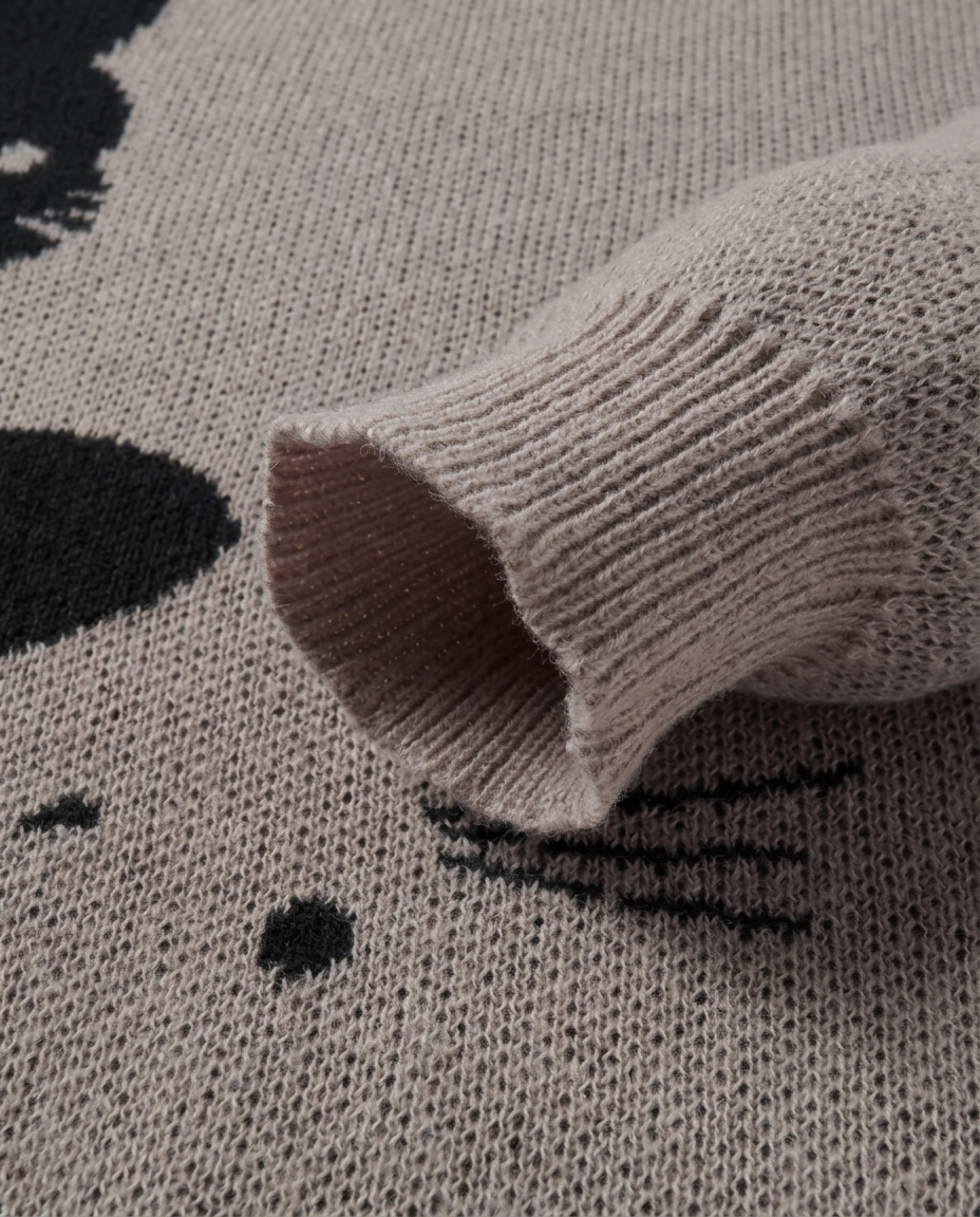 Soot & Oat Cat Sweater