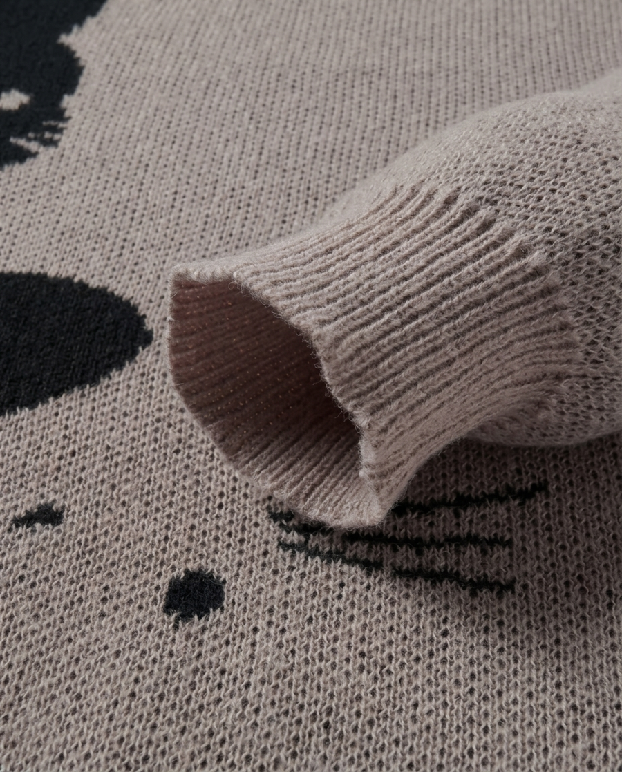 Soot & Oat Cat Sweater